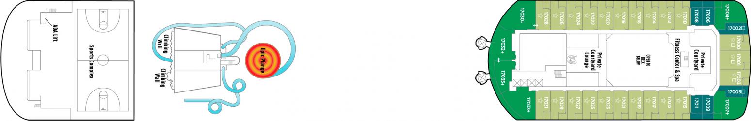 Cubierta 17 Norwegian Epic