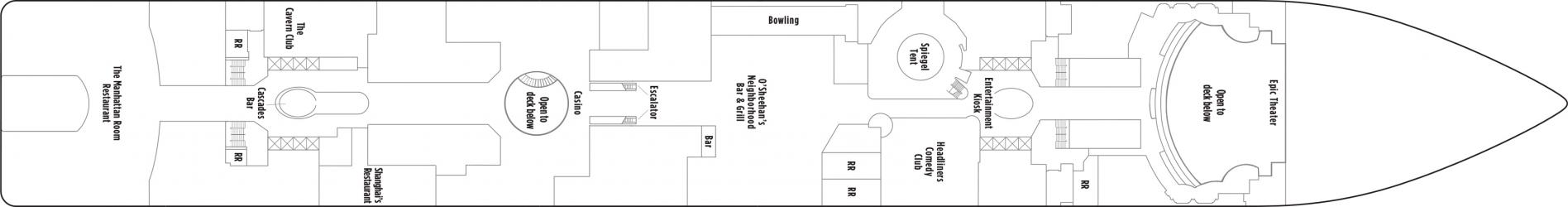 Cubierta 6 Norwegian Epic