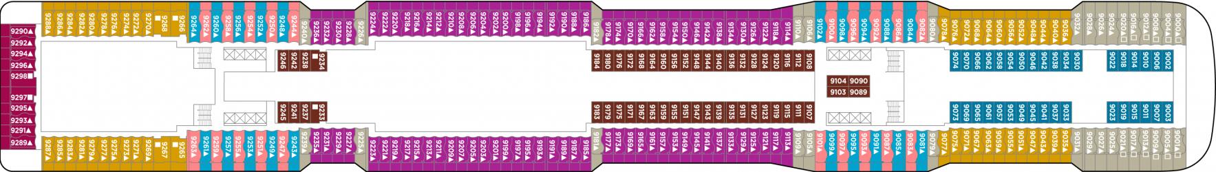 Cubierta 9 Norwegian Epic