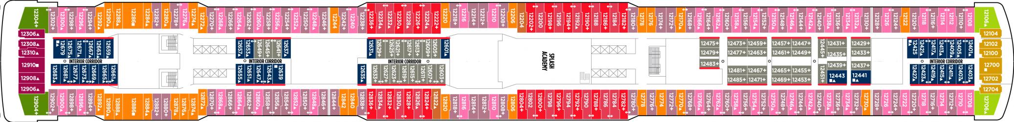 Cubierta 12 Norwegian Getaway