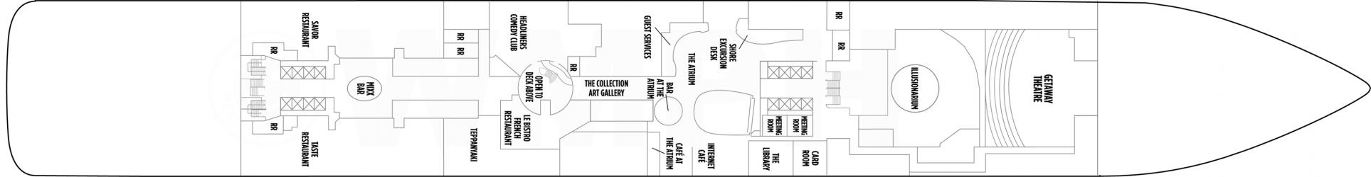 Cubierta 6 Norwegian Getaway