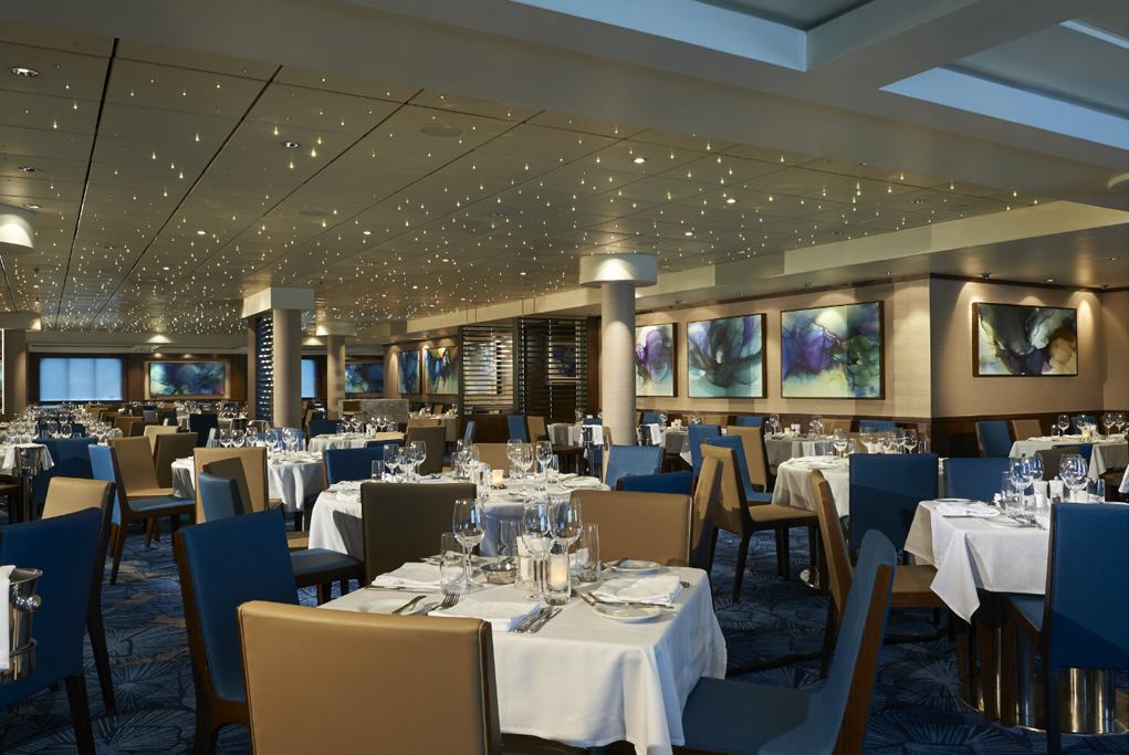 Camarote Restaurante principal Azura - Norwegian Jewel