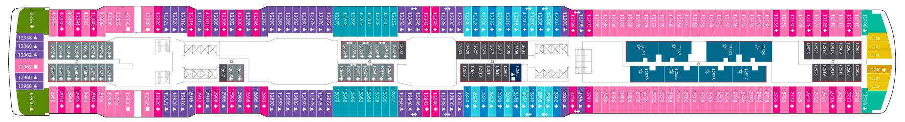 Cubierta 12 Norwegian Joy