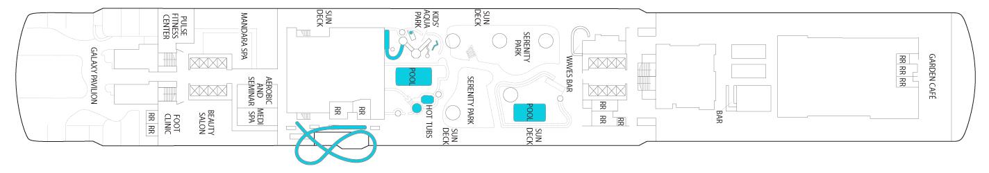 Cubierta 16 Norwegian Joy