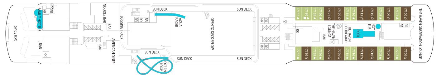 Cubierta 17 Norwegian Joy