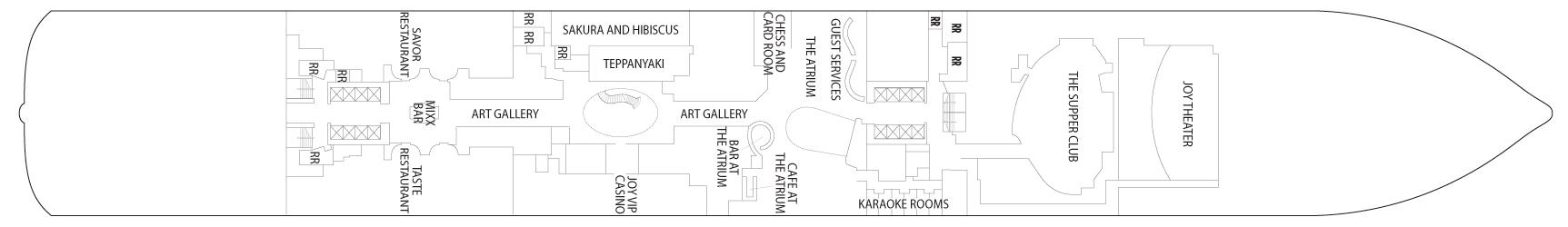 Cubierta 6 Norwegian Joy