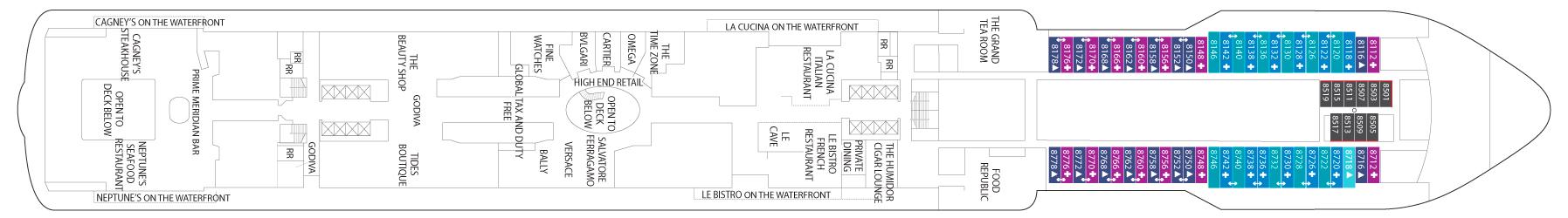 Cubierta 8 Norwegian Joy