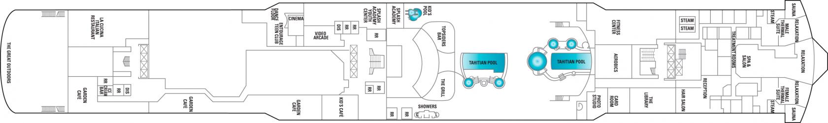 Cubierta 12 Norwegian Pearl