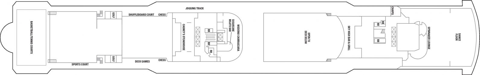Cubierta 13 Norwegian Pearl