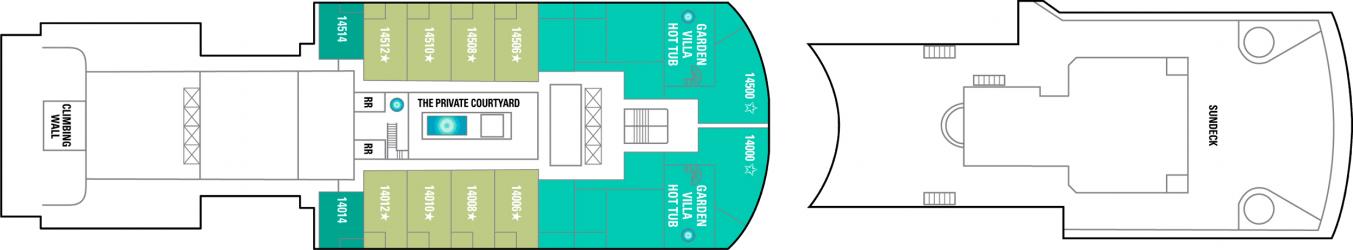 Cubierta 14 Norwegian Pearl