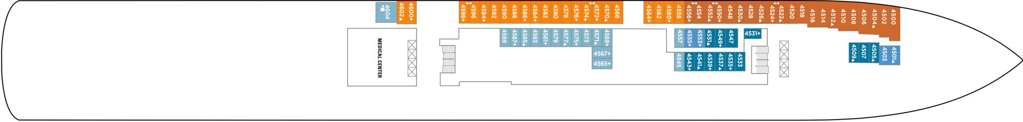 Cubierta 4 Norwegian Pearl