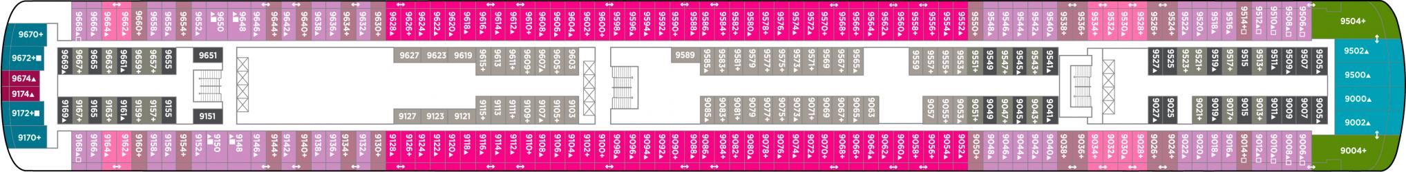 Cubierta 9 Norwegian Pearl