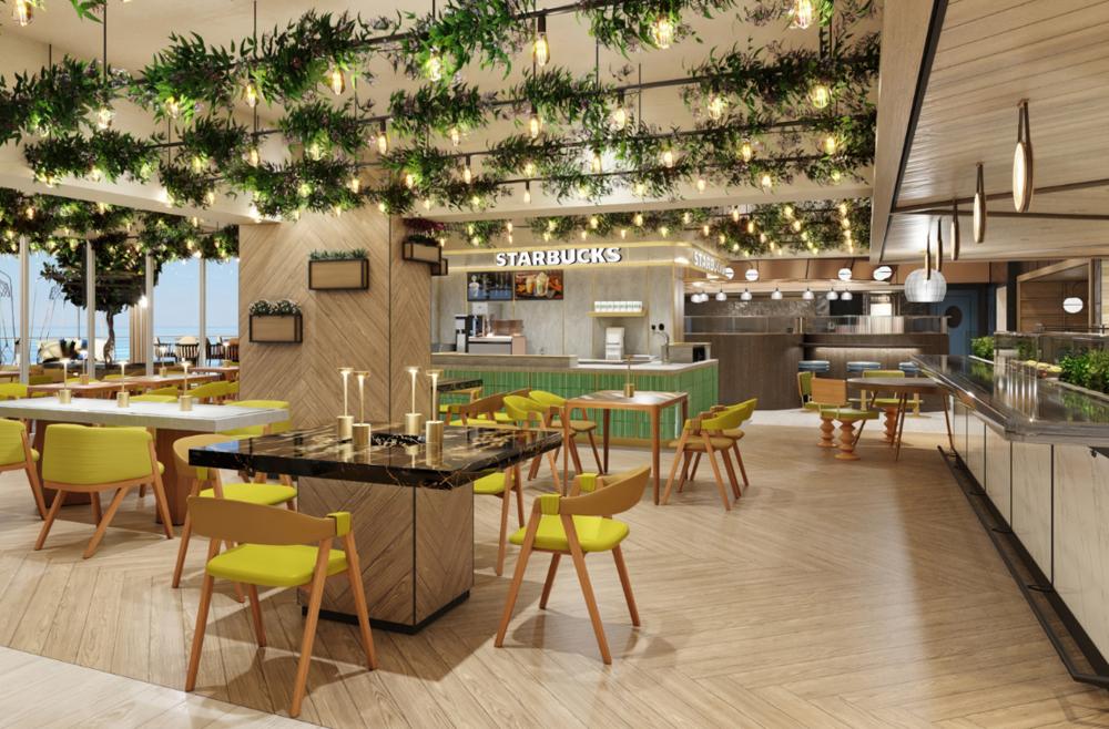 Cafetería Starbucks Norwegian Prima