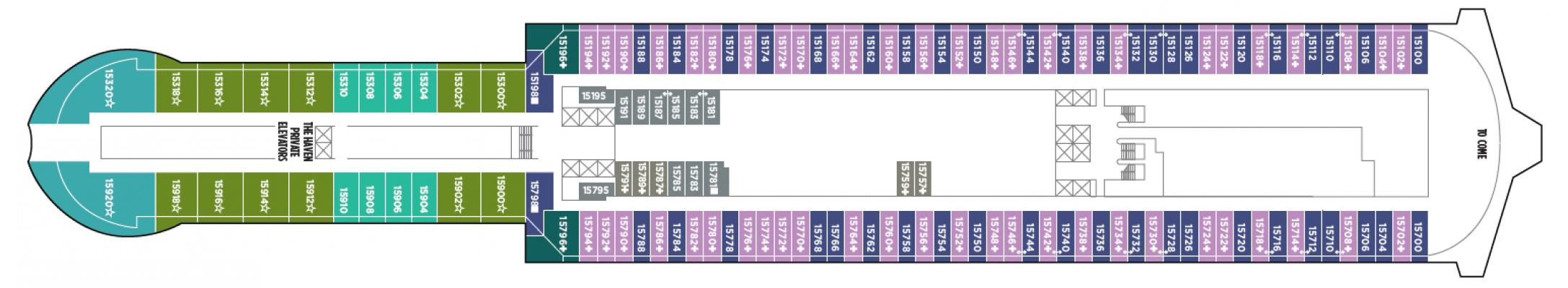 Cubierta 15 Norwegian Prima