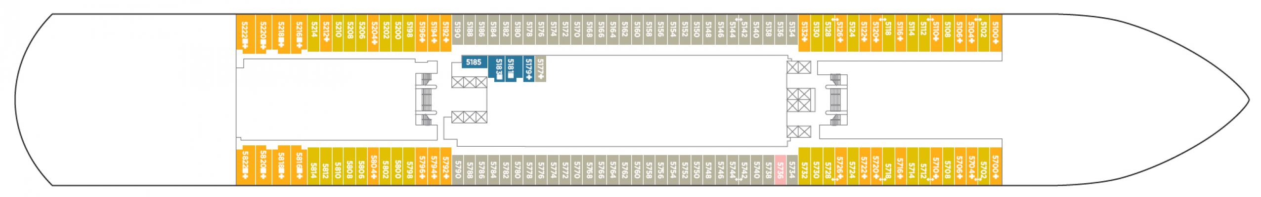 Cubierta 5 Norwegian Prima