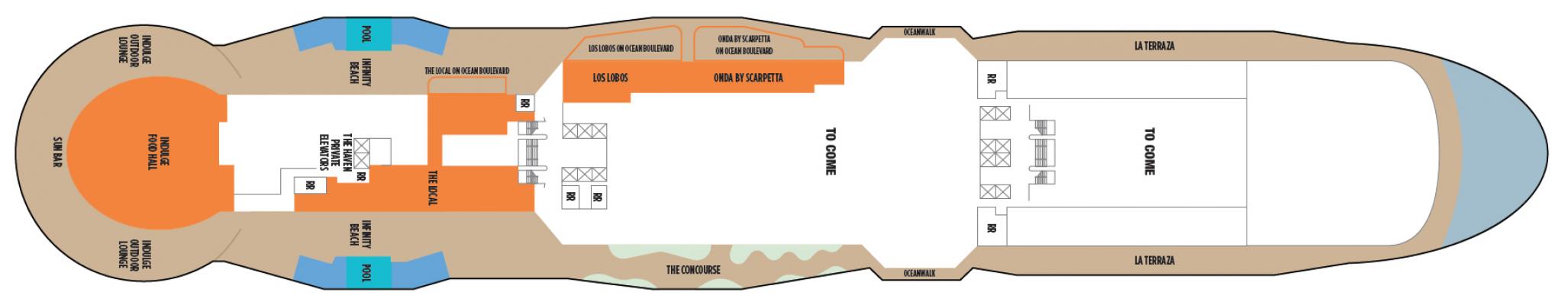 Cubierta 8 Norwegian Prima