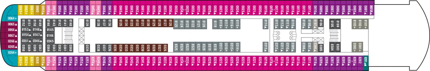 Cubierta 10 Norwegian Sky