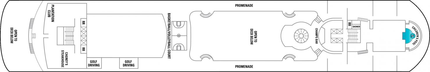 Cubierta 12 Norwegian Sky