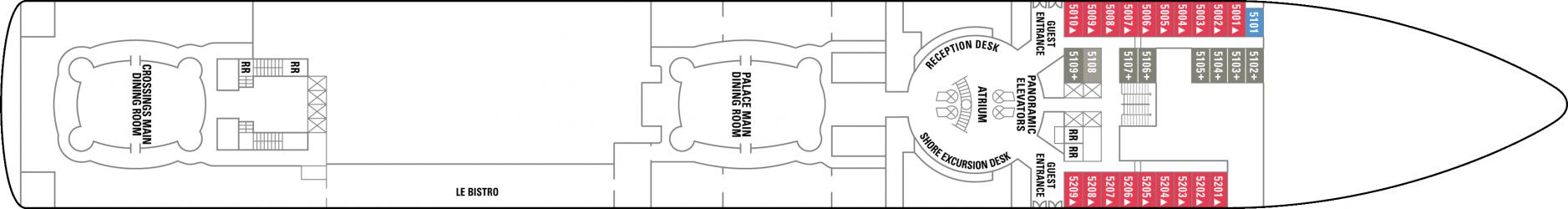 Cubierta 5 Norwegian Sky