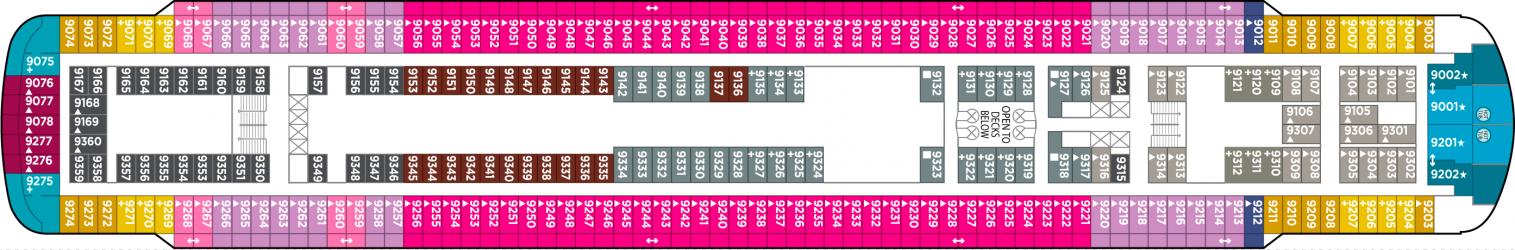 Cubierta 9 Norwegian Sky