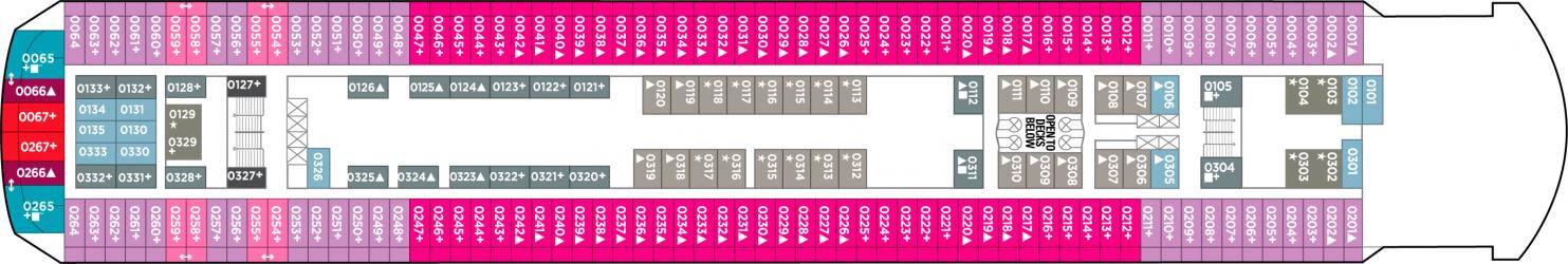 Cubierta 10 Norwegian Sun