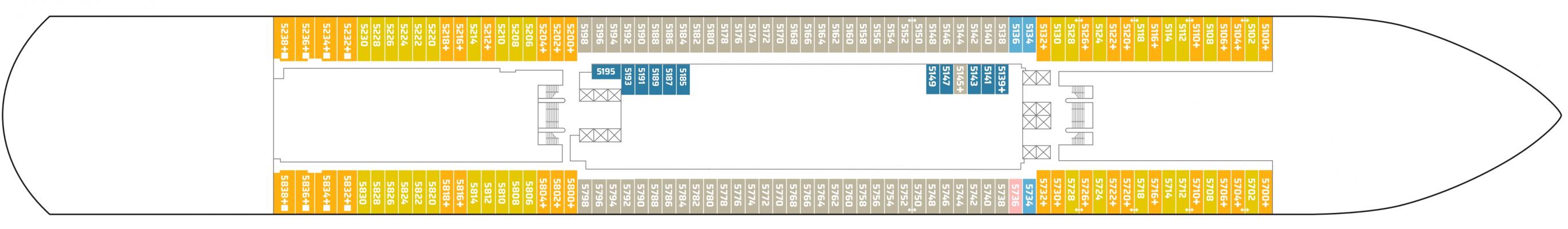Cubierta 5 Norwegian Aqua