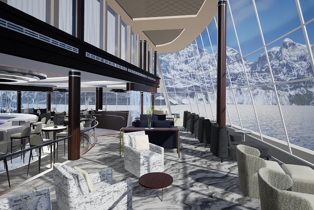 Camarote Observation Lounge - Norwegian Bliss