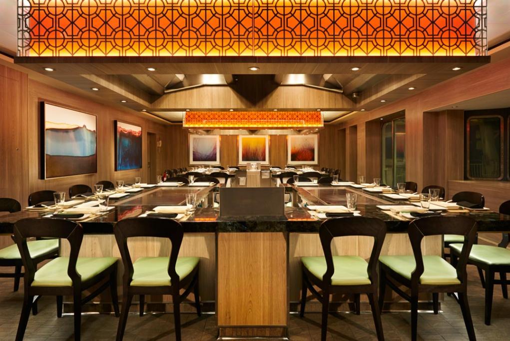 Camarote Teppanyaki: cocina en vivo - Norwegian Dawn