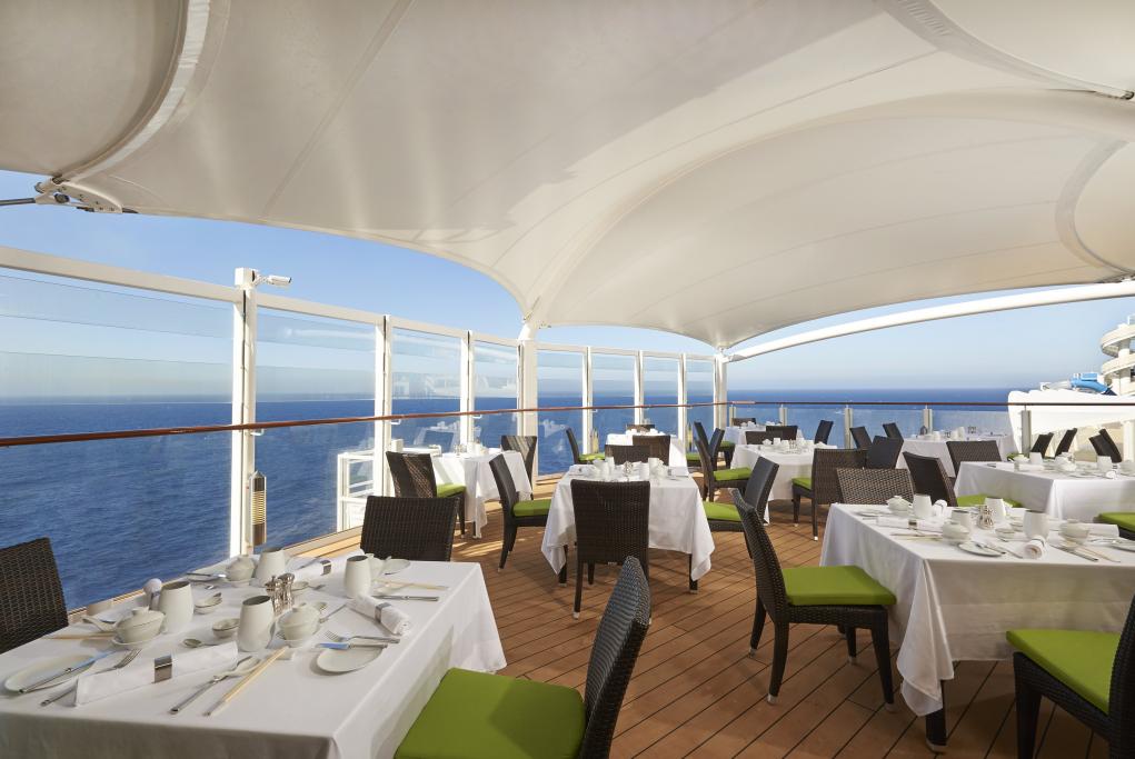 Restaurante The Haven Terraza Norwegian Joy