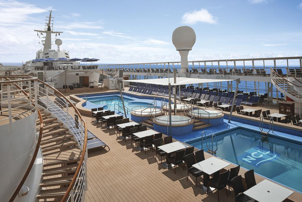 Camarote Grandes piscinas - Norwegian Sky