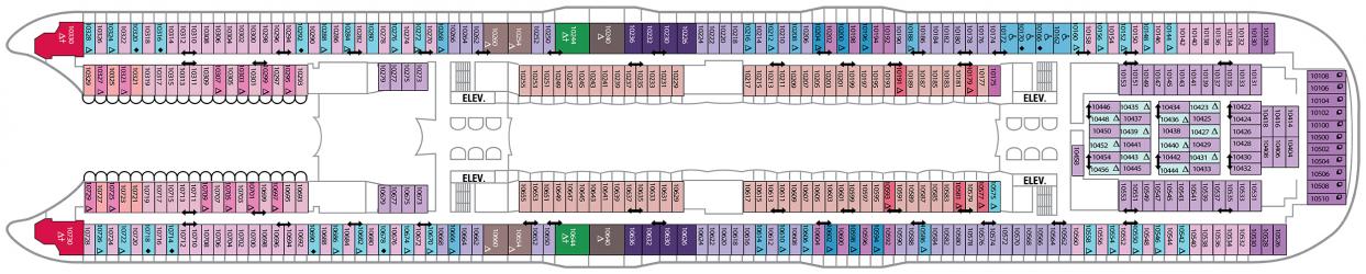 Cubierta 10 Oasis of the Seas