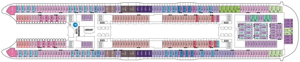 Cubierta 11 Oasis of the Seas