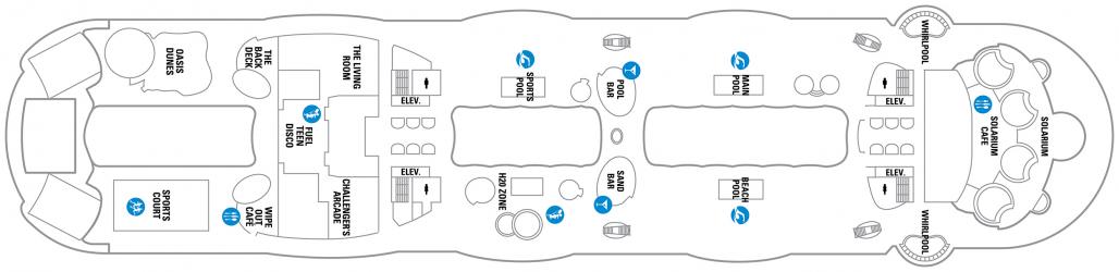 Cubierta 15 Oasis of the Seas