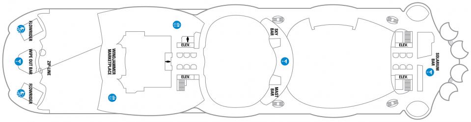 Cubierta 16 Oasis of the Seas