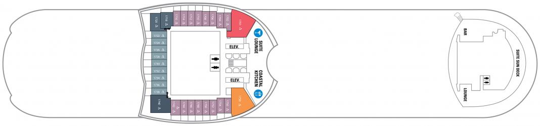 Cubierta 17 Oasis of the Seas