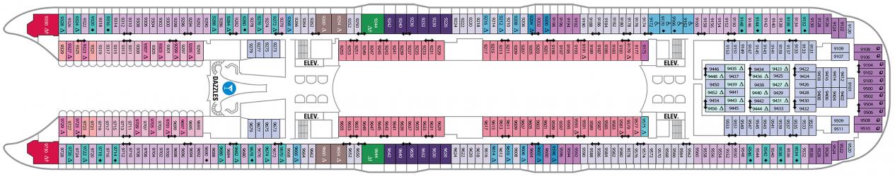 Cubierta 9 Oasis of the Seas