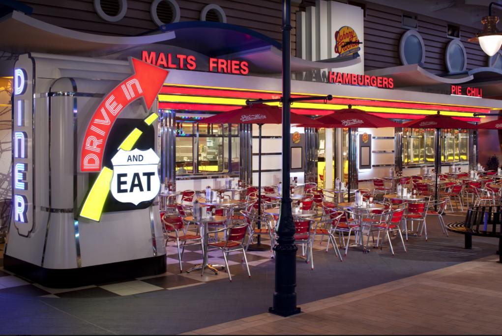 Restaurante Johnny Rockets Oasis of the Seas