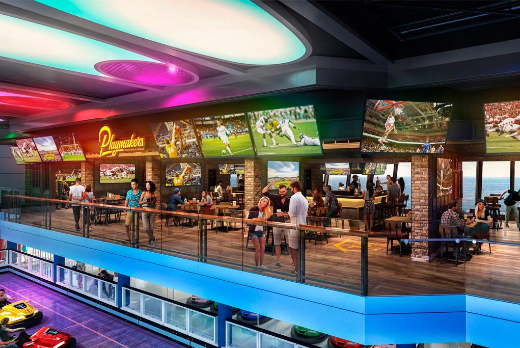 Bar Playmakers Odyssey of the Seas