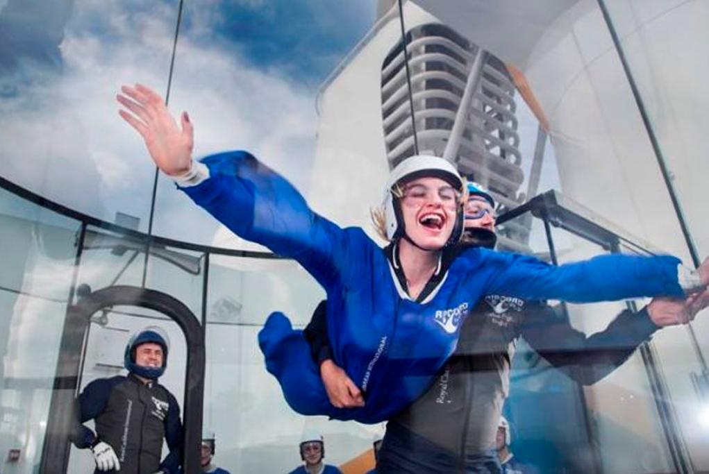 Simulador "Ripcord by Ifly" Odyssey of the Seas