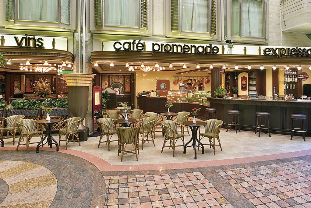 Camarote Café Promenade - Ovation of the Seas