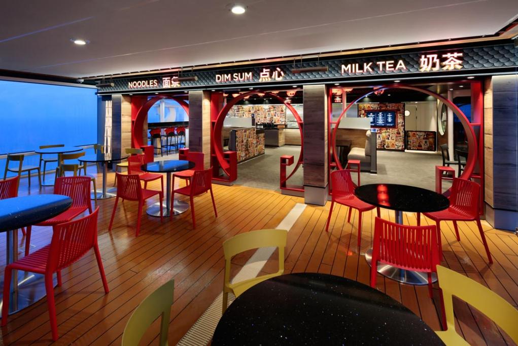 Restaurante Kung Fu Panda Ovation of the Seas