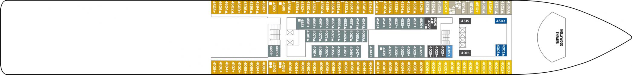 Cubierta 4 Pride of America