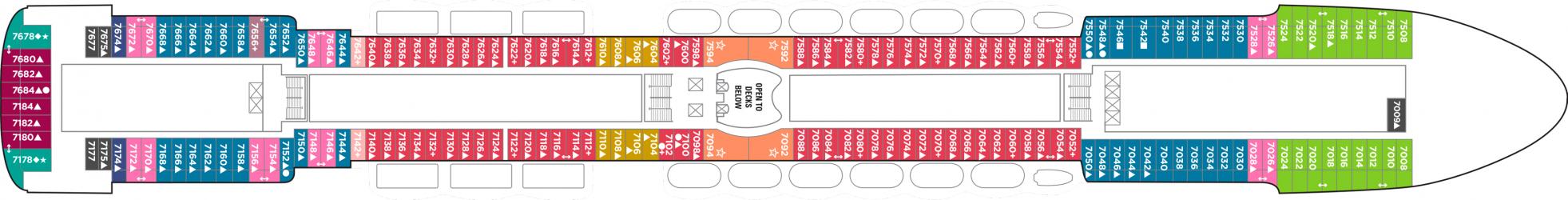 Cubierta 7 Pride of America