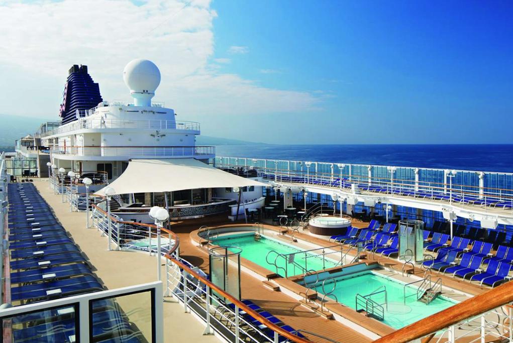 Camarote Piscina South Beach - Pride of America