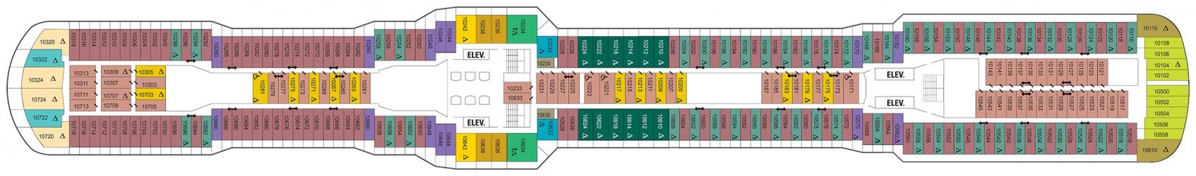 Cubierta 10 Quantum of the Seas
