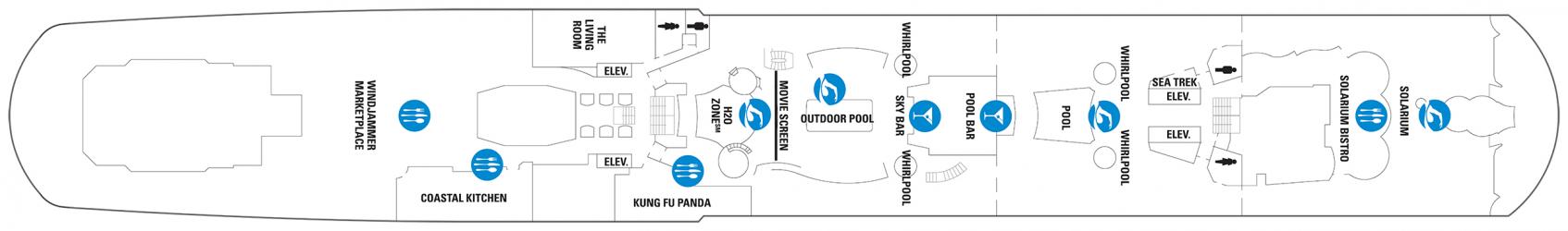 Cubierta 14 Quantum of the Seas