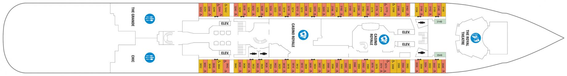 Cubierta 3 Quantum of the Seas