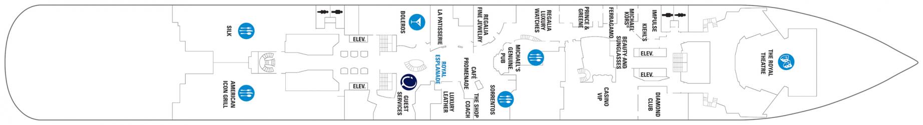 Cubierta 4 Quantum of the Seas