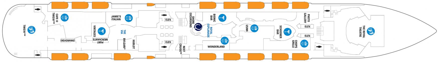 Cubierta 5 Quantum of the Seas