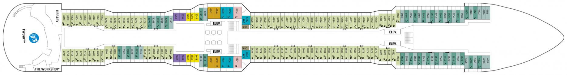 Cubierta 6 Quantum of the Seas